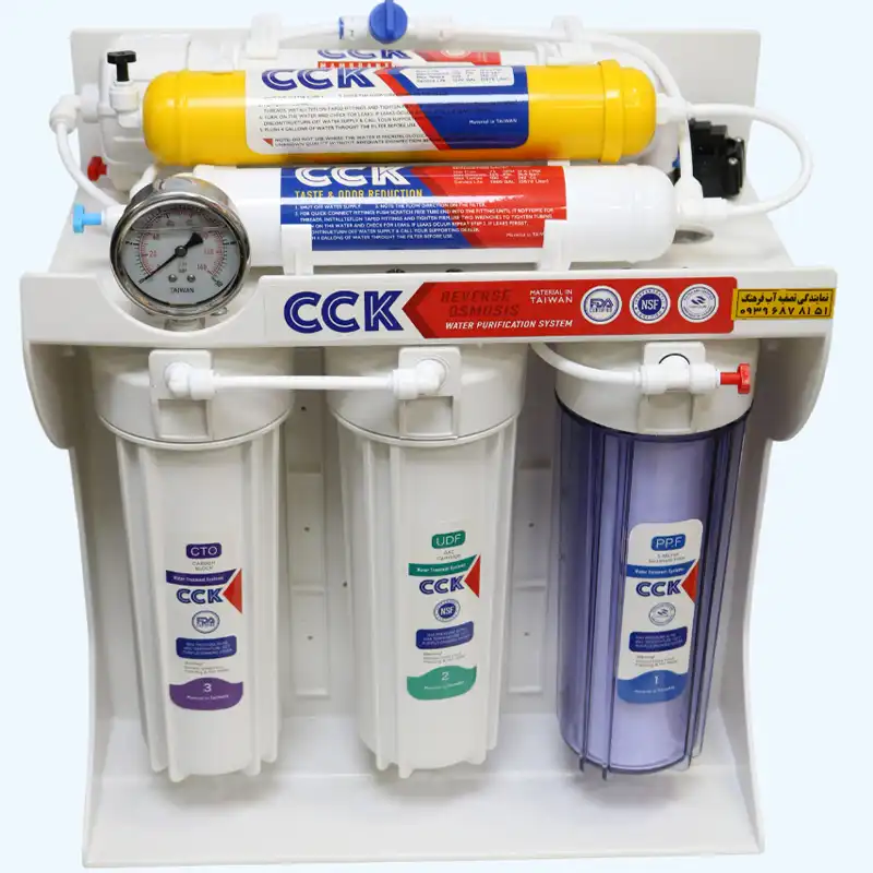 تصفیه آب فرهنگ-دستگاه cck - شش فیلتره ایرانی