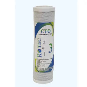 تصفیه آب فرهنگ-فیلتر کربن بلاک CTO برند Rotec